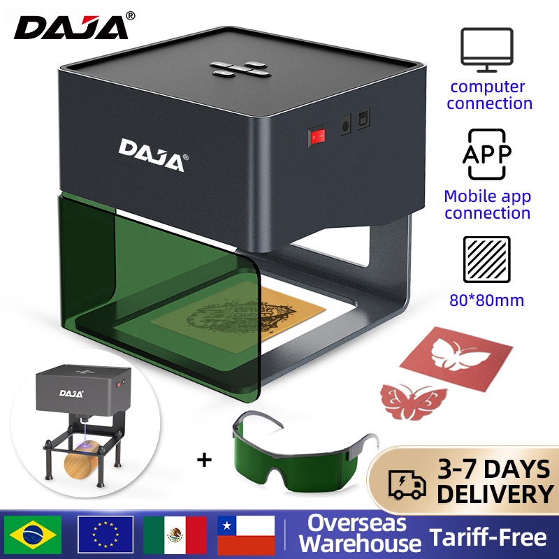 Industrial Laser Cutting - DAJA DJ6 Mini Portable Laser Engraver