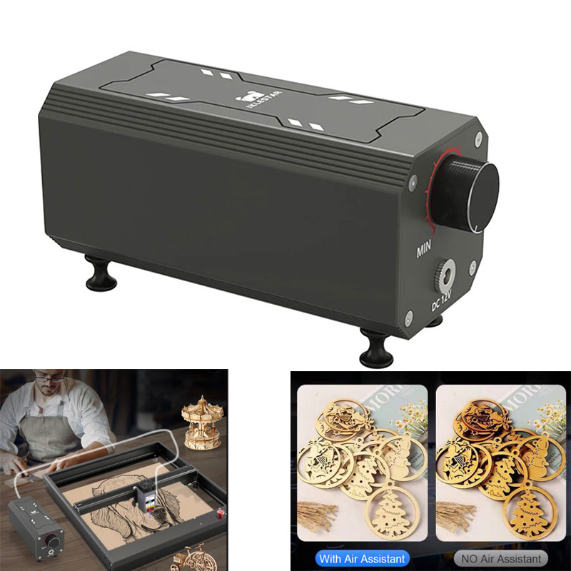 Industrial Grade Laser Cutter - Air Assist Compressor Laser Air Assist