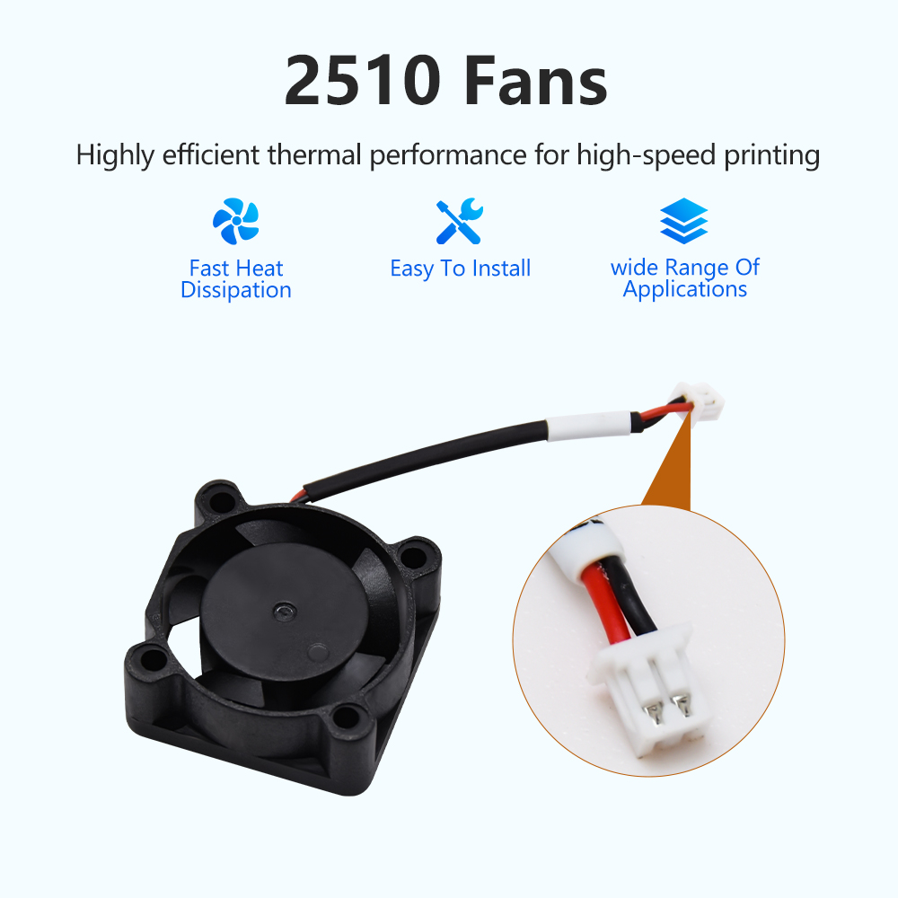 Ball Bearing 2510 Fan for Ende - Creality Printer K1 recension och pris