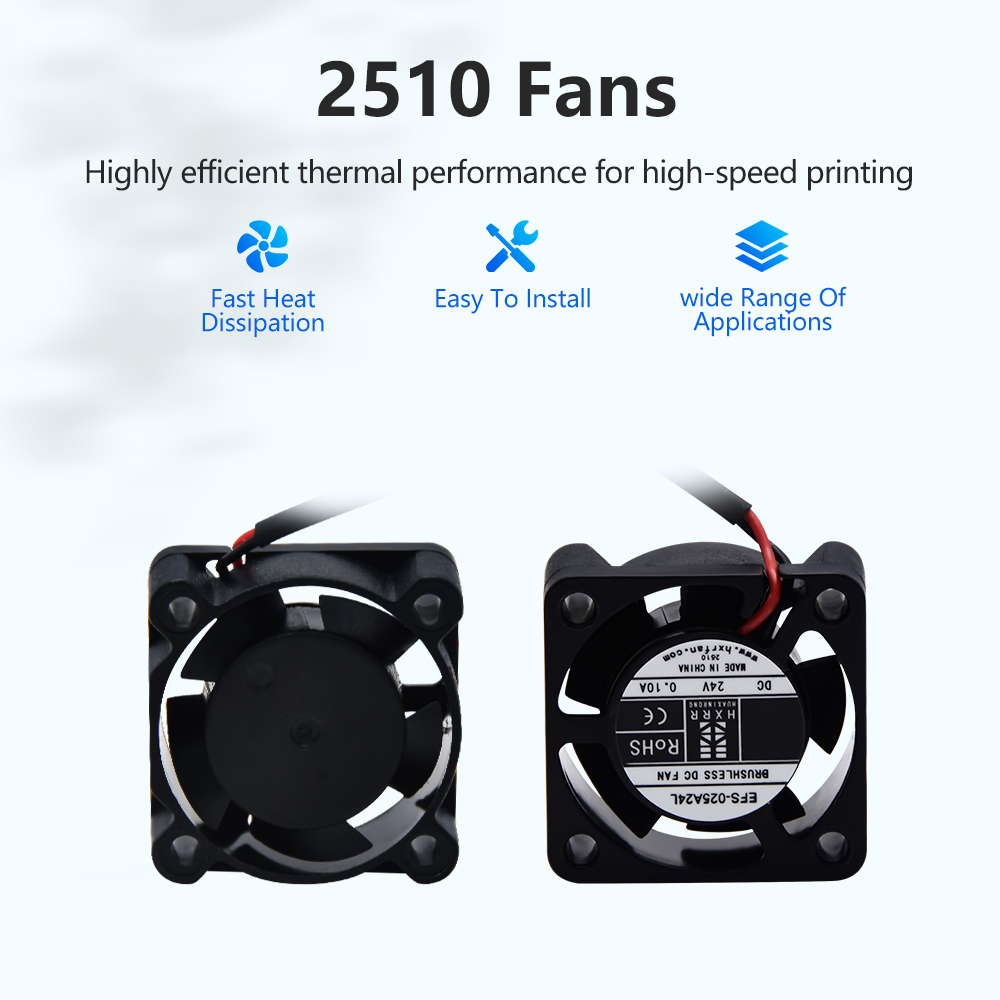 Ball Bearing 2510 Fan for Ende - Creality Printer K1 recension och pris