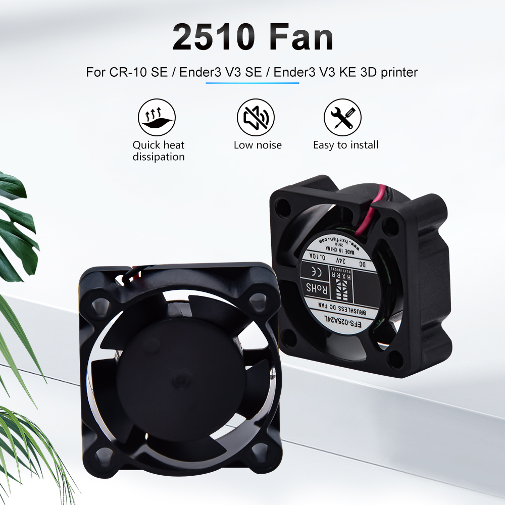 Ball Bearing 2510 Fan for Ende - Creality Printer K1 recension och pris
