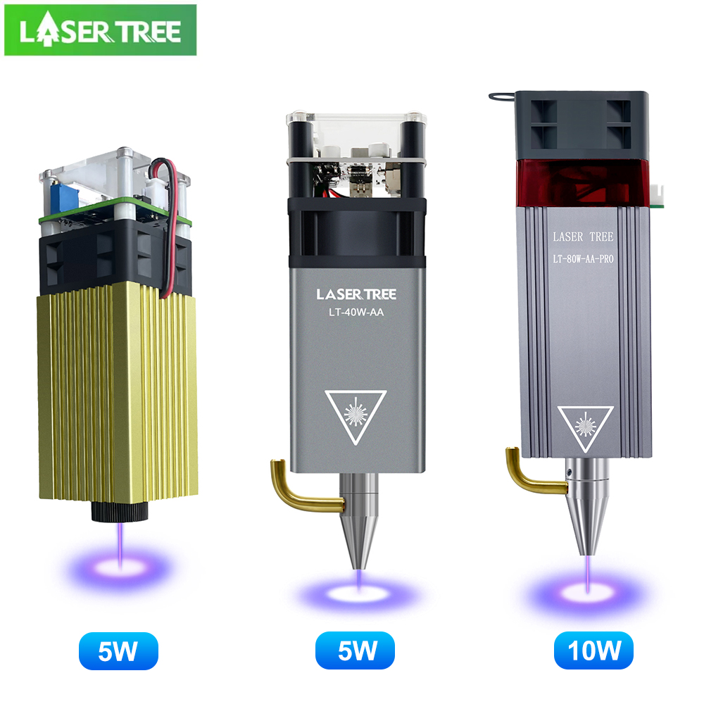 LASER TREE Laser Module 4W 5W  - Metal Laser Cutter Head recension och pris