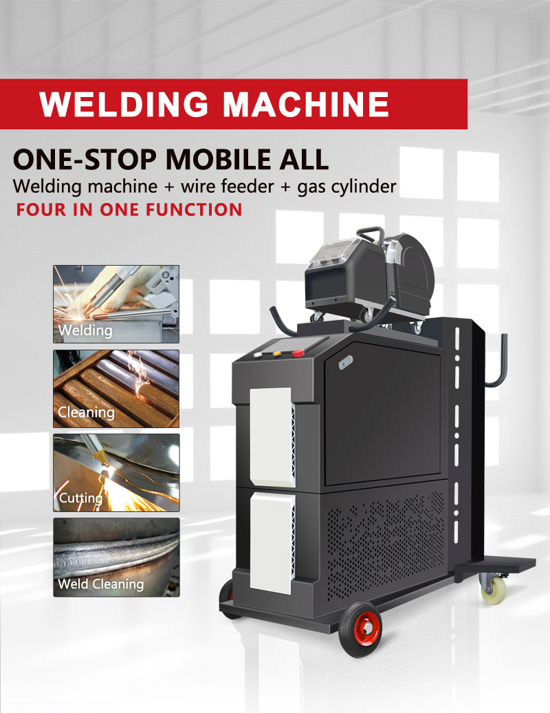 Heavy-Duty 3000W Water-Cooled  - Industrial Laser Welding Machine Hand Held recension och pris