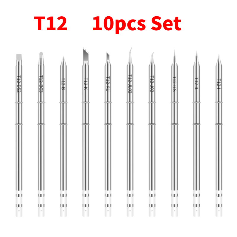 10pcs T12 Set Soldering Iron T - Industrial Laser Soldering Iron recension och pris