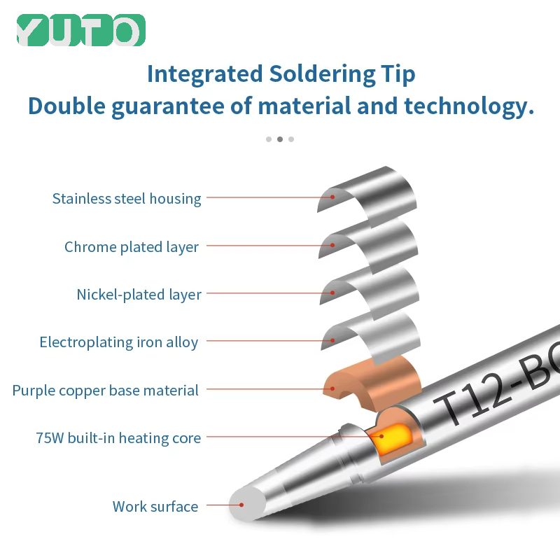 10pcs T12 Set Soldering Iron T - Industrial Laser Soldering Iron recension och pris
