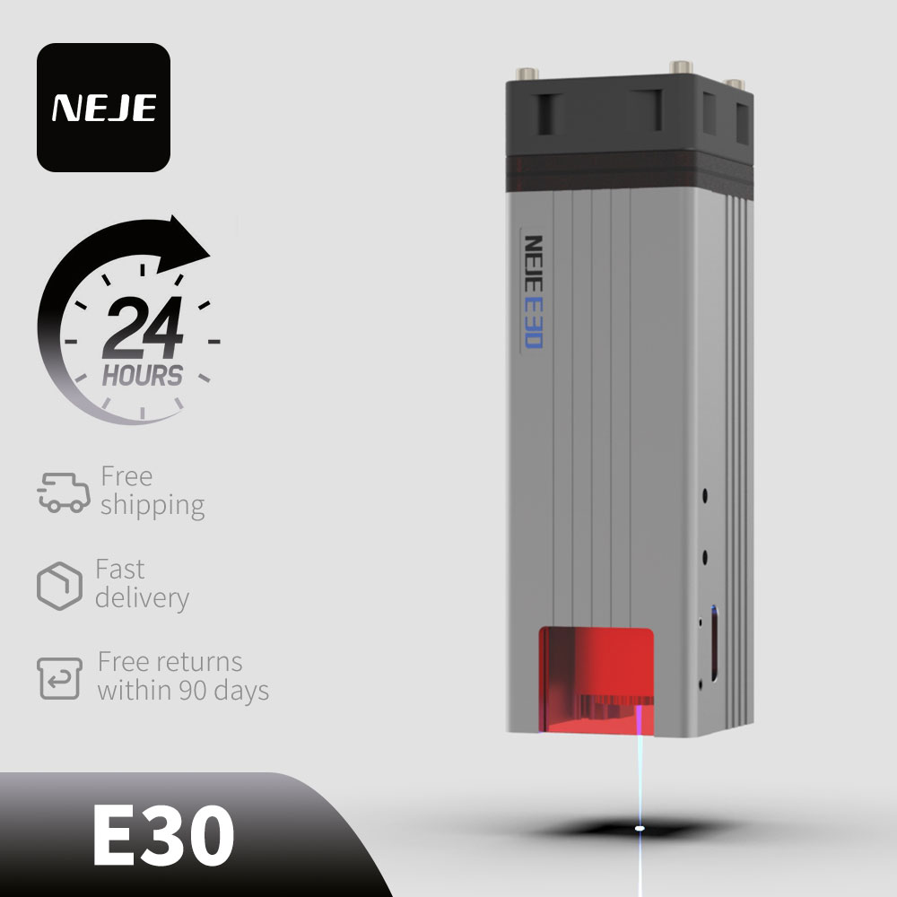 NEJE E30 High Power 450nm Lase - Industrial Grade Laser Cutter recension och pris