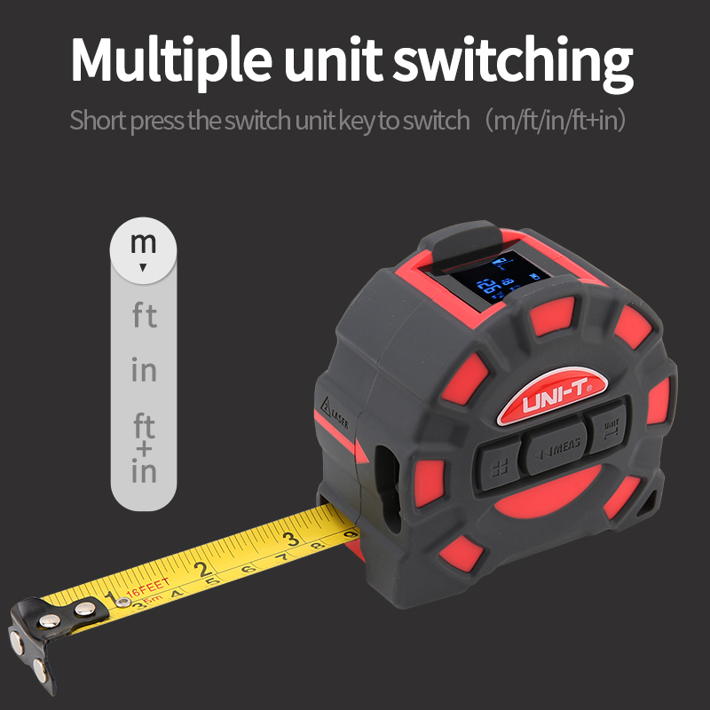 UNI-T 2in1 50m 60M Laser Tape  - Industrial Laser Training recension och pris