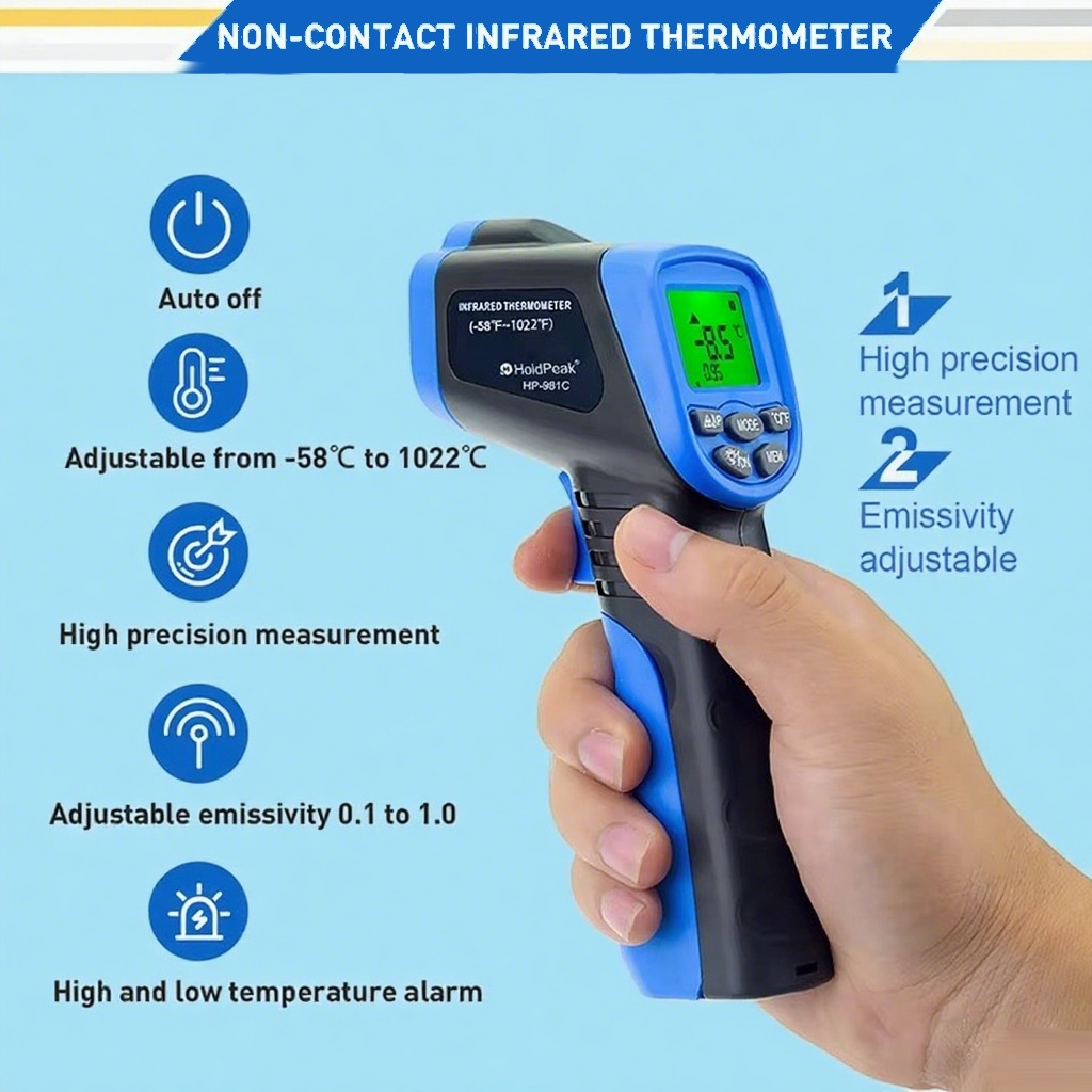 -30-550℃ Digital IR Thermomete - Industrial Laser For Sale recension och pris
