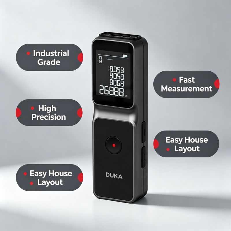 DUKA ATuMan LSA Laser Range Fi - Industrial Laser Measuring Device recension och pris