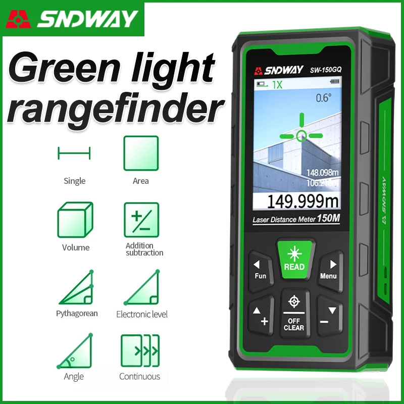 Green Laser Distance Meter Dig - Industrial Laser Training recension och pris