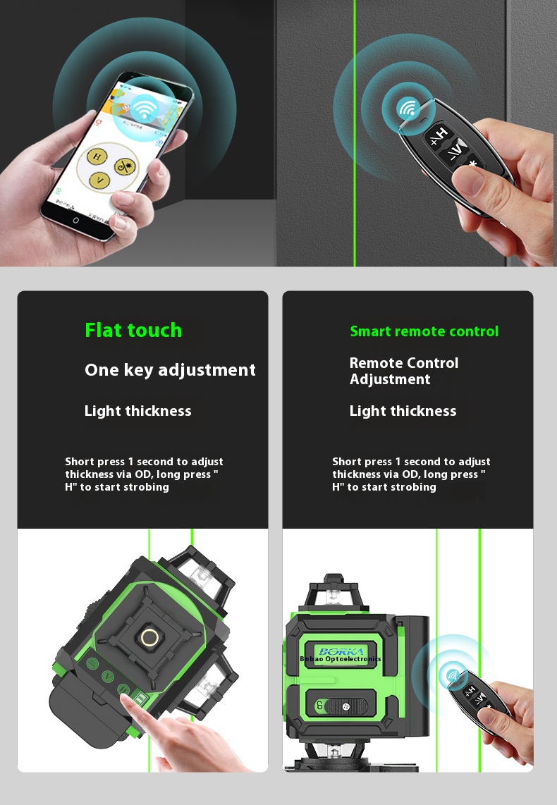 4D16-Line Green Laserlevel Out - Industrial Laser Line Projector recension och pris