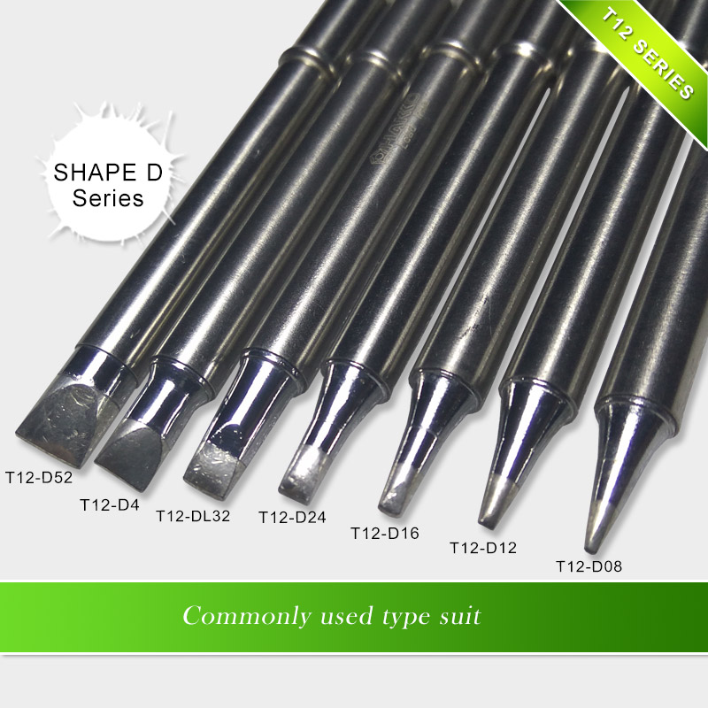 SHAPE D series T12-D52 D4 T12- - Industrial Laser Soldering Iron recension och pris