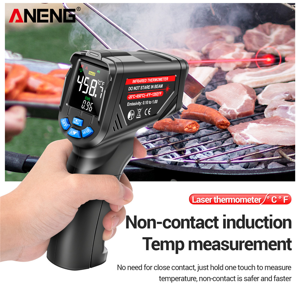 ANENG TH05 Infrared Thermomete - Industrial Laser Thermometer Gun recension och pris