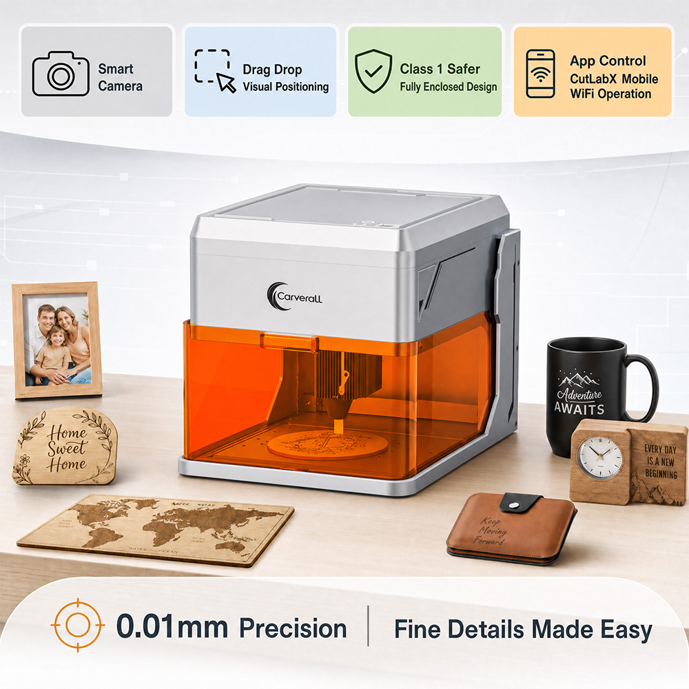Carverall A1PRO 10W Laser Engr - Industrial Grade Laser Cutter recension och pris