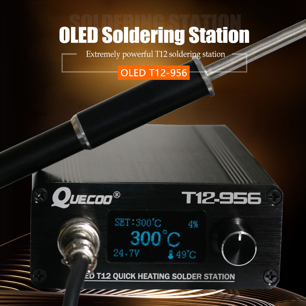 QUECOO T12-956 Soldering Digit - Industrial Laser Soldering Iron recension och pris