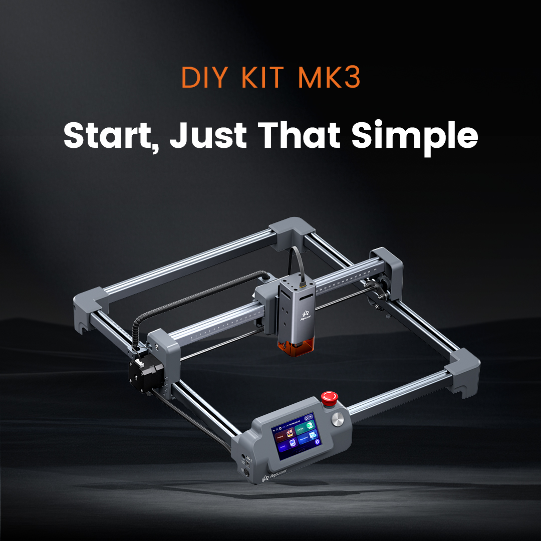 AlgoLaser DIY KIT MK3 Desktop  - Industrial Grade Laser Cutter recension och pris