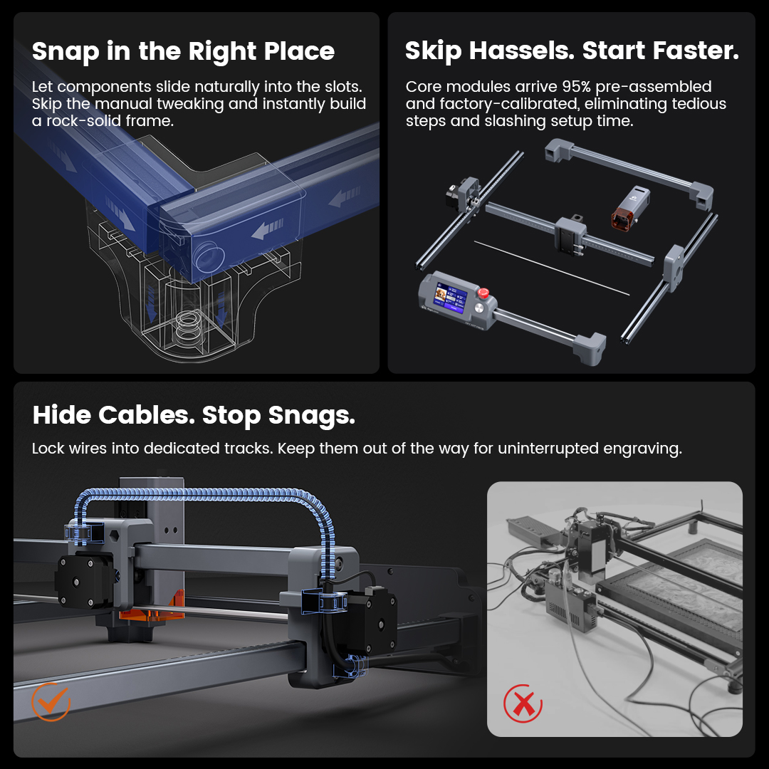 AlgoLaser DIY KIT MK3 Desktop  - Industrial Grade Laser Cutter recension och pris