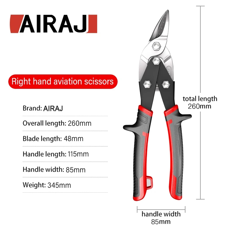 AIRAJ  Aviation Scissor Tin Sn - Industrial Grade Laser Cutter recension och pris