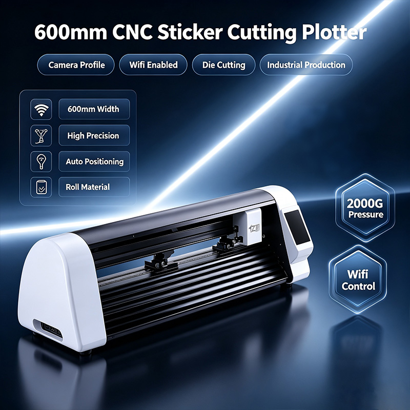 600mm CNC Laser Sticker Cuttin - Industrial Laser Cutting recension och pris
